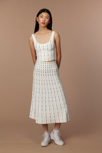 Patsy Dress Set in Off White