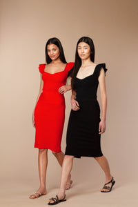 Morgan Pencil Skirt In Black