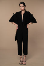Jackie Kimono jacket in Black