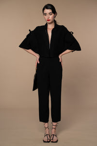 Jackie Kimono jacket in Black