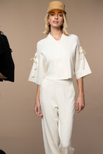 Jackie Kimono jacket in Off White/Egret