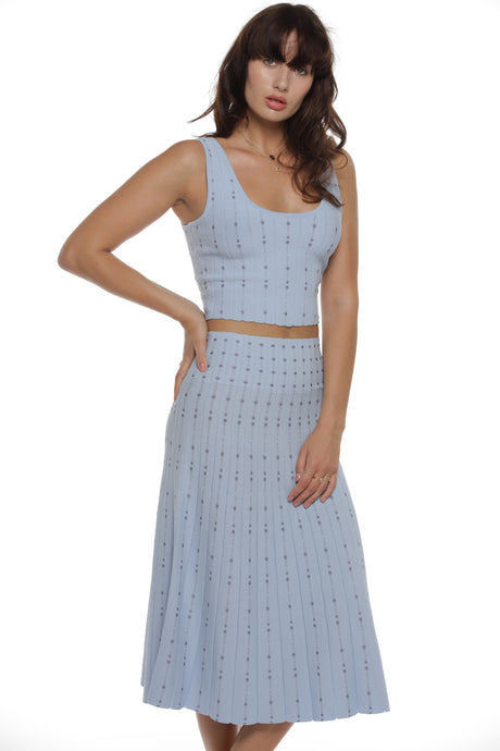 Patsy Dress Set in Ice Lavender - VIAVAI FASHION 
